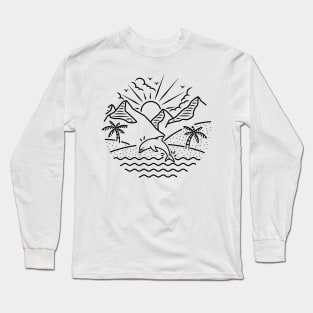 Dolphin's Bay Long Sleeve T-Shirt